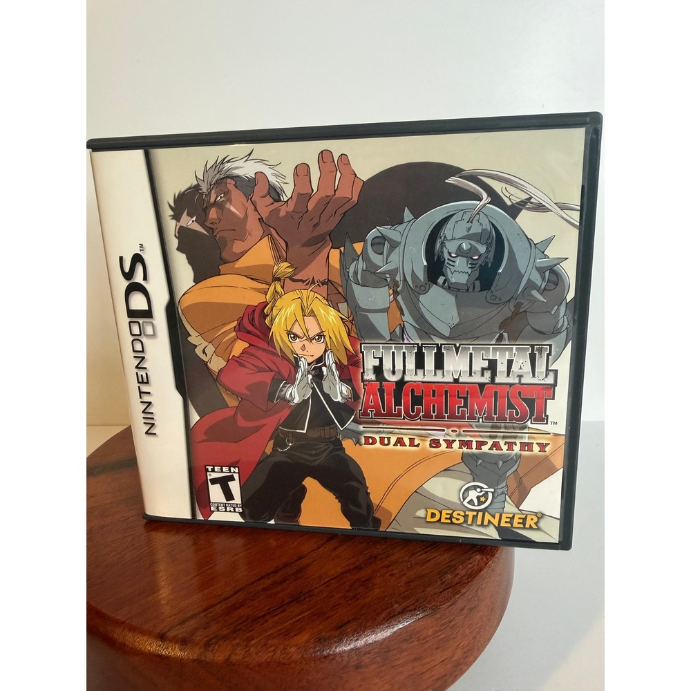 Vintage 2005 Fullmetal Alchemist Dual Sympathy Nintendo DS CIB w/ Manual WORKS